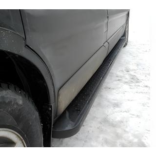 Боковые Подножки Allmond Black (2 шт., Алюминий) фото 1