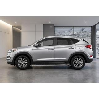 Боковые Подножки Maydos V1 (2 шт., Алюминий и Нержавейка) Hyundai Tucson TL 2016-2021 гг. фото 1