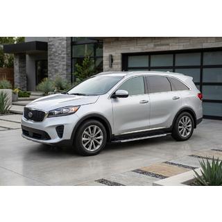 Боковые пороги RedLine V1 (2 шт., алюминий) Kia Sorento III UM 2014-2020 гг. фото 1