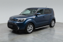 Kia Soul II 2013-2018 гг. Боковые Подножки Maydos V1 (2 шт., Алюминий и Нержавейка) фото 1