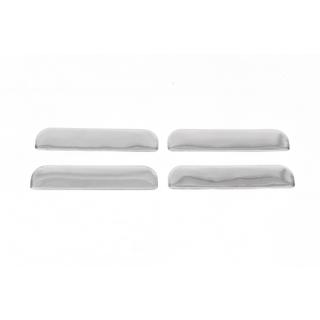 Хромированные Накладки на Ручки (4 шт., Нержавейка) Opel Vectra B 1995-2002 гг. фото 2