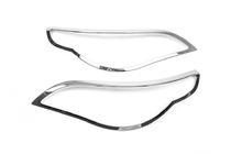 Накладки на фары (2 шт., Пластик) фото 2