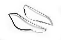 Накладки на фары (2 шт., Пластик) фото 3