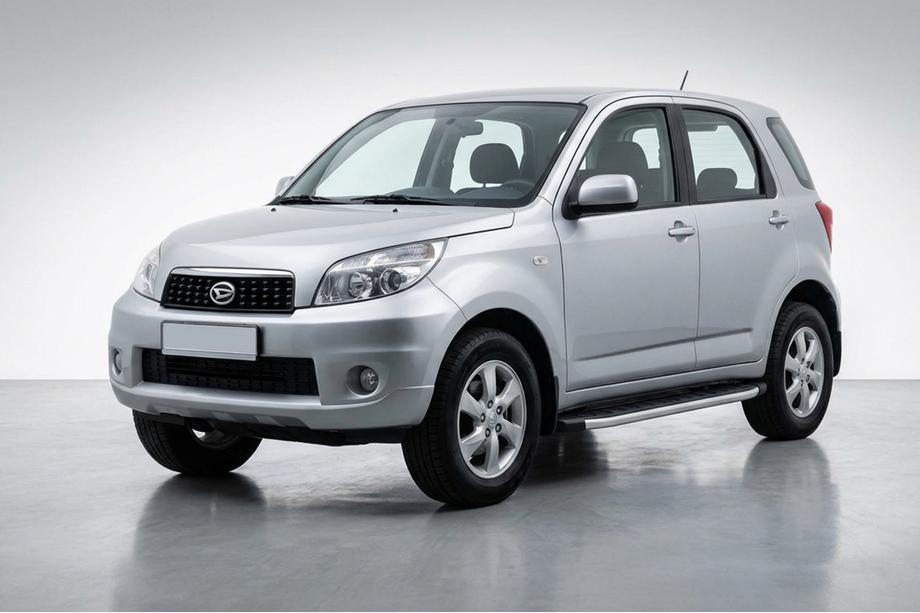 Daihatsu Terios 2006-2017 гг. Боковые Подножки Fullmond (2 шт., Алюминий) Image