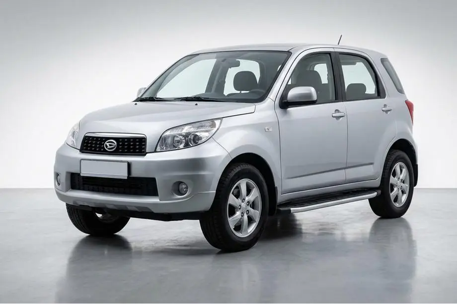 Daihatsu Terios 2006-2017 гг. Боковые Подножки Fullmond (2 шт., Алюминий) Image