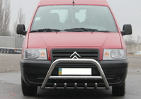 Fiat Scudo 1996-2007 гг. Кенгурятник WT003 (нержавейка) фото 3