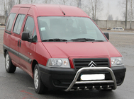 Fiat Scudo 1996-2007 гг. Кенгурятник WT003 (нержавейка) фото 1
