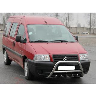 Кенгурятник WT003 (нержавейка) Peugeot Expert 1995-2007 гг. фото 3