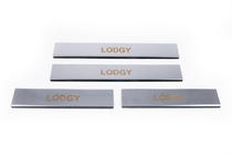 Накладки на пороги Carmos V1 (4 шт., Нержавейка) фото 2 Накладки на пороги Carmos V1 (4 шт., Нержавейка) фото 2