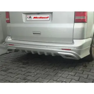 Накладка на задний бампер Sport 2 (грунтованная под покраску) фото 2