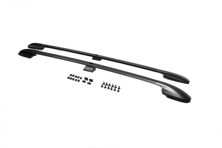 Toyota Rav 4 2006-2013 гг. Рейлинги на крышу OEM черные (алюминий) Image