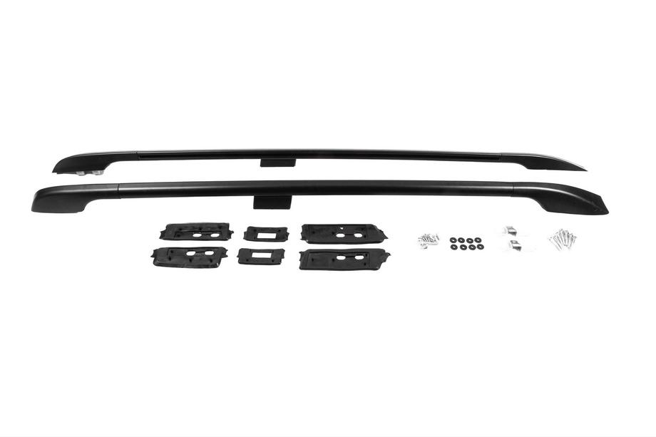 Toyota Land Cruiser 200 2007-2021 гг. Рейлинги Оригинальный Дизайн Premium Black (2 шт) Фото 3