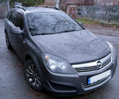 Opel Astra H 2004-2013 гг. Алюминиевые рейлинги (Caravan, хром) фото 1