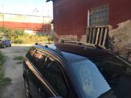 Opel Astra H 2004-2013 гг. Алюминиевые рейлинги (Caravan, хром) фото 8