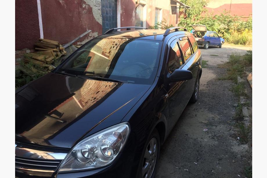 Opel Astra H 2004-2013 гг. Алюминиевые рейлинги (Caravan, хром) Фото 13
