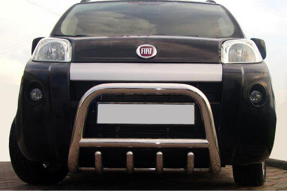 Citroen Nemo 2007-2017 гг. Передняя Дуга QT006 (Нержавейка) Image