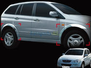 SsangYong Kyron 2005-2014 гг. Молдинги на колесные арки фото 3