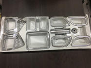 Hyundai Sonata NF 2004-2009 гг. Хром комплект для салона фото 3