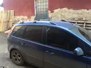 Ford C-Max 2004-2010 гг. Хромированные Рейлинги Пластиковые ножки фото 8