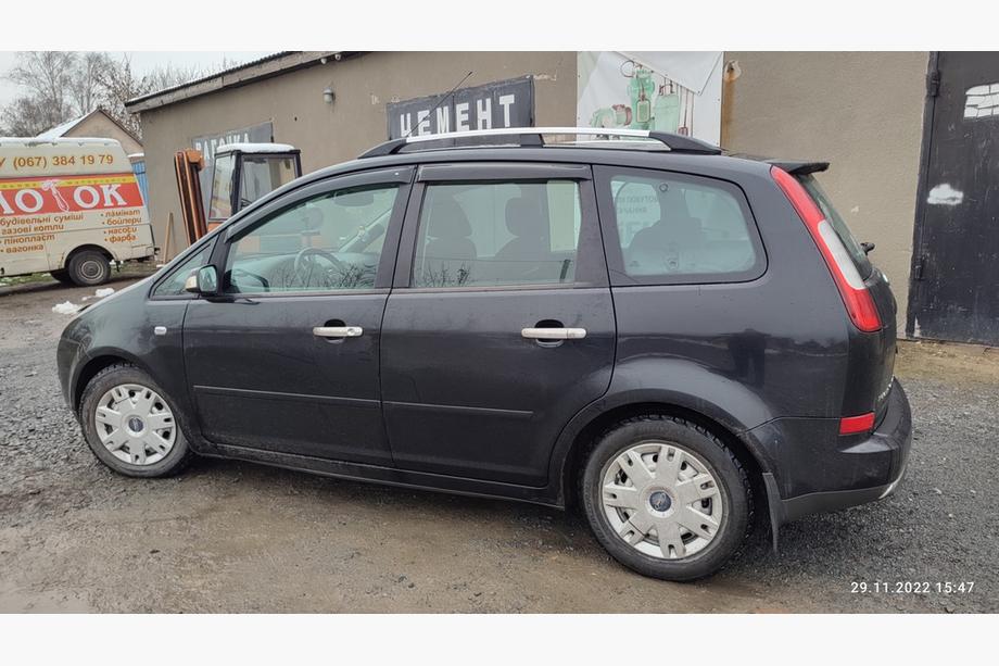 Ford C-Max 2004-2010 гг. Хромированные Рейлинги Металлические ножки Фото 3