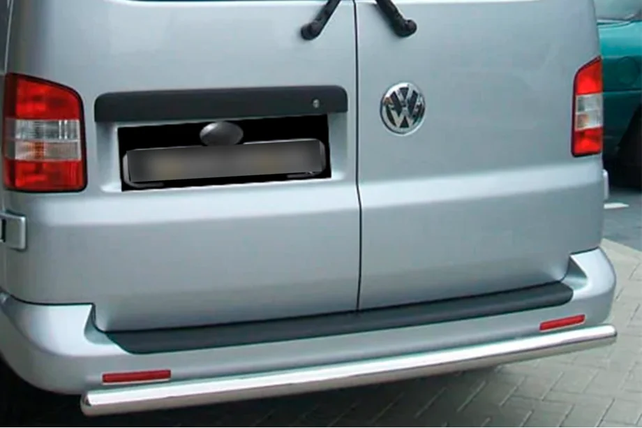 Volkswagen Caddy 2010-2015 гг. Задняя дуга (2 шт, нерж сталь) Image