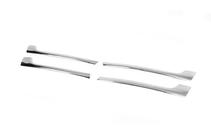 Volkswagen T5 2010-2015 гг. Хромированные накладки на решетку раздельные (Carmos, 4 шт, нержавейка) фото 4