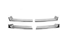 Широкие накладки на решетку (4 шт, нержавейка) фото 1