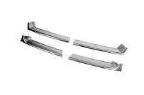 Широкие накладки на решетку (4 шт, нержавейка) фото 2