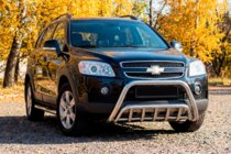 Chevrolet Captiva 2006-2019 гг. Передняя Дуга WT002 (Нержавейка) фото 1