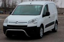 Citroen Berlingo 2008-2018 гг. Кенгурятник WT007 (нержавейка) фото 1