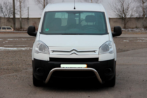 Citroen Berlingo 2008-2018 гг. Кенгурятник WT007 (нержавейка) фото 2