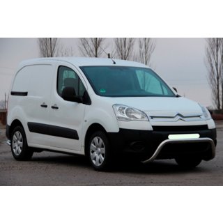 Кенгурятник WT007 (нержавейка) Peugeot Partner Tepee 2008-2018 гг. фото 3