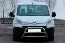 Citroen Berlingo 2008-2018 гг. Защита переднего бампера WT022 (нержавейка) фото 4