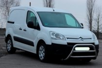 Citroen Berlingo 2008-2018 гг. Защита переднего бампера WT022 (нержавейка) фото 3