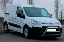 Citroen Berlingo 2008-2018 гг. Защита переднего бампера WT022 (нержавейка) фото 3