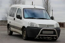 Citroen Berlingo 1996-2008 гг. Кенгурятник WT003 Нержавейка фото 3