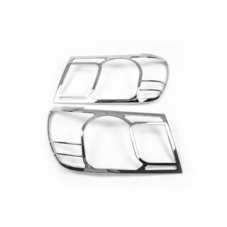 Накладки на Фары V1 (2 шт., пластик) Toyota Land Cruiser 100 1998-2007 гг. фото 2