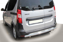Renault Dokker 2013-2022 гг. Задняя дуга AK002 (нержавейка) фото 1