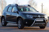 Dacia Duster 2008-2018 гг. Кенгурятник WT002 (Нержавейка) фото 3