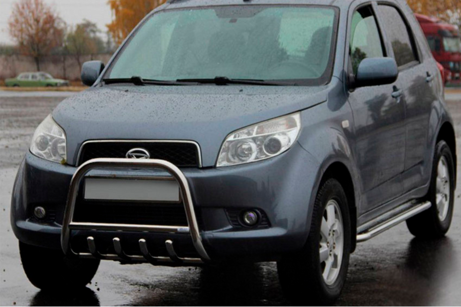 Daihatsu Terios 2006-2017 гг. Передняя Дуга QT006 (Нержавейка) Image