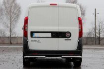 Fiat Doblo II 2010-2022 гг. Задние Углы AK003 (Нержавейка) фото 3