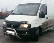 Peugeot Boxer 1994-2006 гг. Кенгурятник WT003 (нержавейка) фото 1