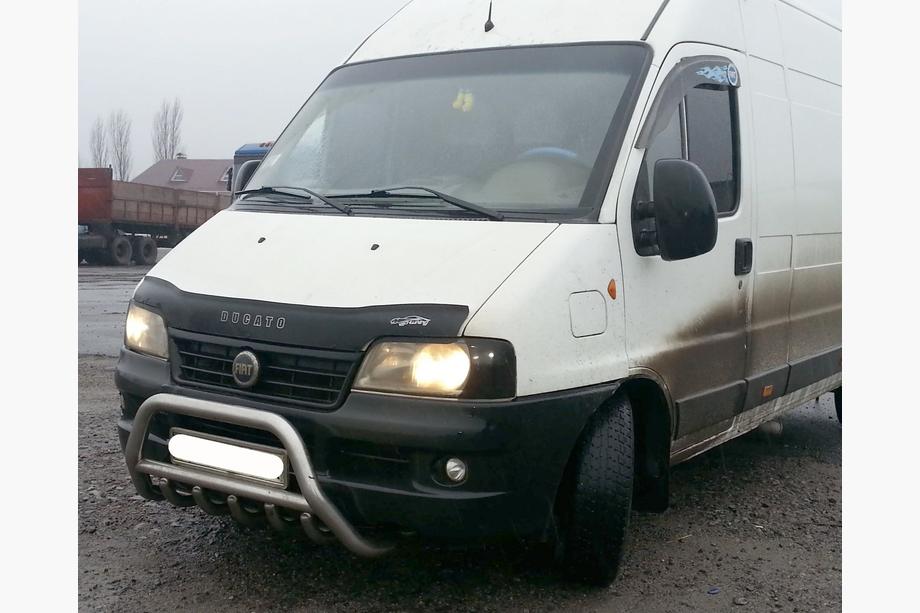 Peugeot Boxer 1994-2006 гг. Кенгурятник WT003 (нержавейка) Image