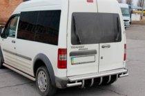 Ford Connect 2006–2009 гг. Задняя дуга AK-design (нержавейка) фото 1