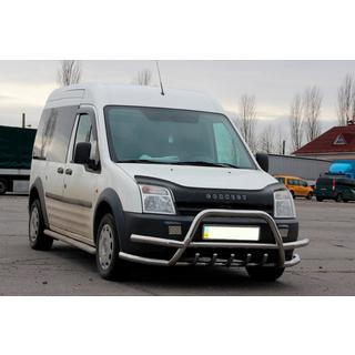 Кенгурятник с двойными дугами WT003-Plus-2 (нерж. сталь) фото 3