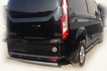 Ford Custom 2013-2022 гг. Задняя дуга AK002 (нержавейка) фото 5