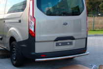 Ford Custom 2013-2022 гг. Задняя дуга AK002 (нержавейка) фото 1