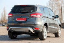 Ford Kuga/Escape 2013-2019 гг. Задняя дуга AK007 (нерж сталь) фото 3