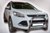 Ford Kuga/Escape 2013-2019 гг. Кенгурятник WT018 (нержавейка) фото 4