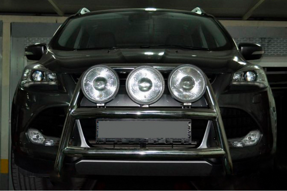 Ford Kuga/Escape 2013-2019 гг. Кенгурятник WT018 (нержавейка) Image